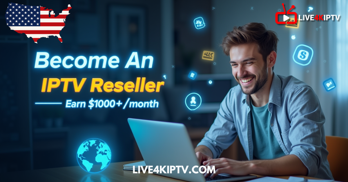 How to Become an IPTV Reseller in 2025 | 4K Live IPTV Business Guide