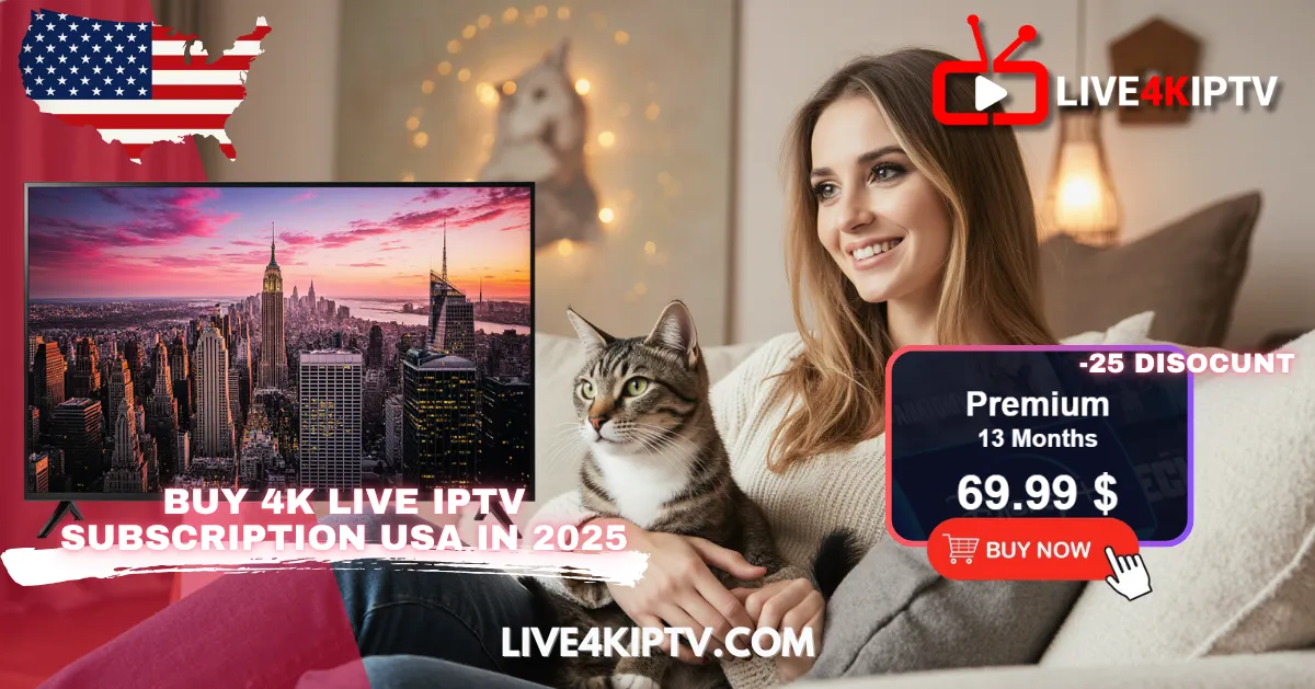 Live 4K IPTV 2025: General Nigma Streamz IPTV overview and the Best 4K IPTV applications in USA, Canada and UK 2025