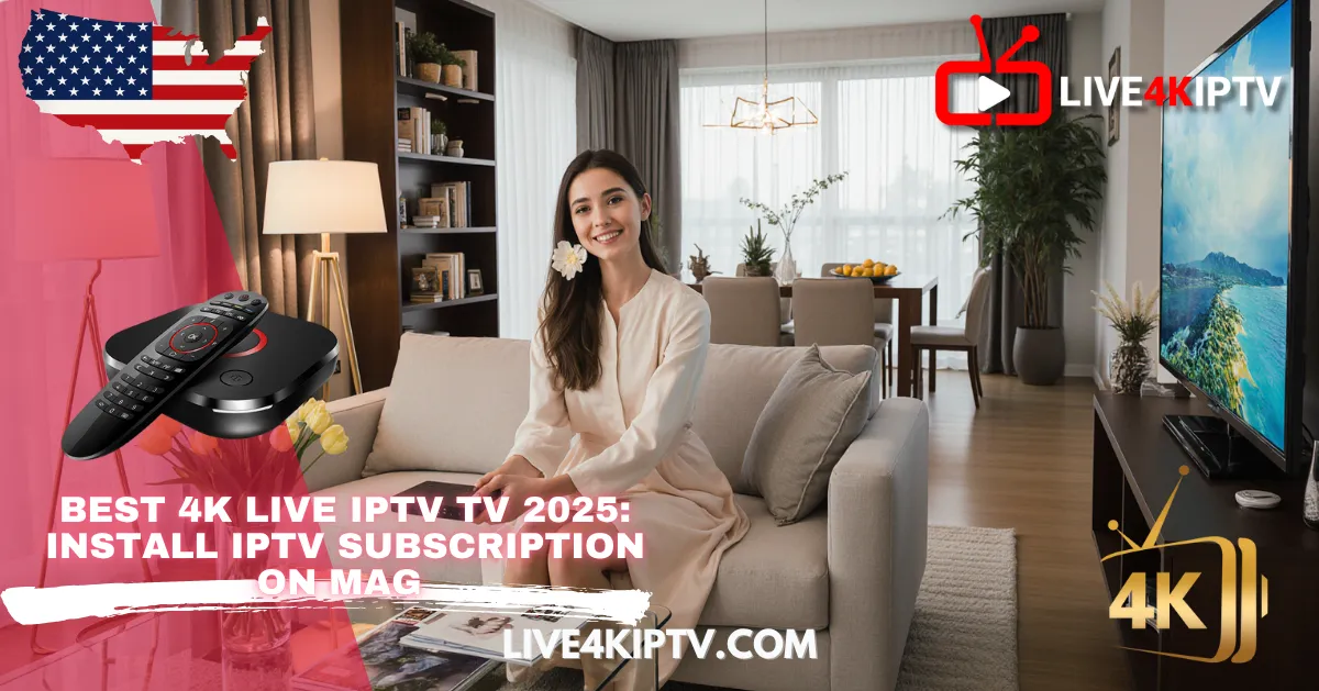 Best 4K Live IPTV TV 2025: Install Nigma Streamz IPTV Subscription on MAG & TVIP Box