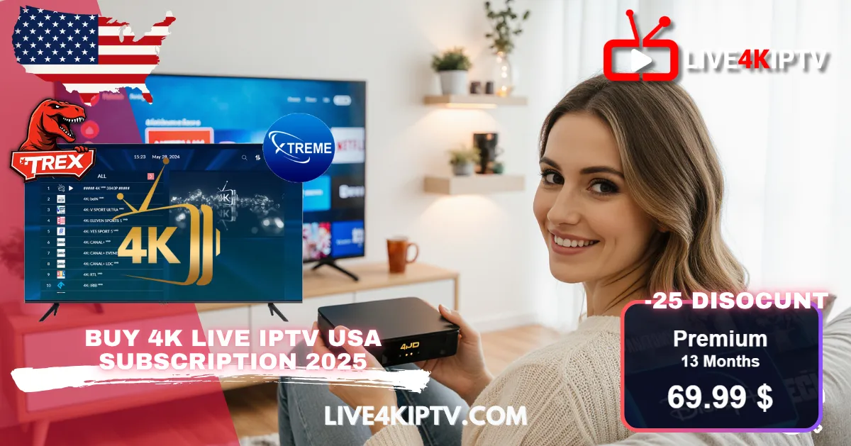 Buy 4k Live IPTV USA 2025: 10 tricks to solve IPTV buffering and playlist not working on your device