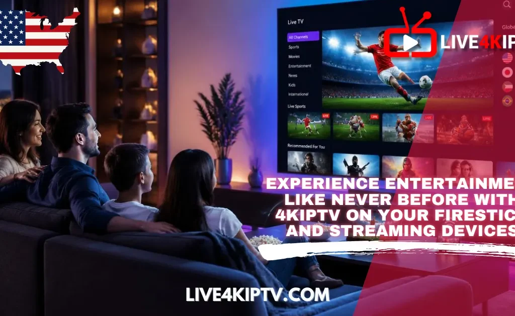 4Kliveiptv – premium 4Kiptv entertainment on a modern Smart TV
