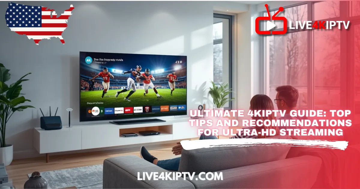 Ultimate 4Kiptv Guide: Top Tips and Recommendations for Ultra-HD Streaming