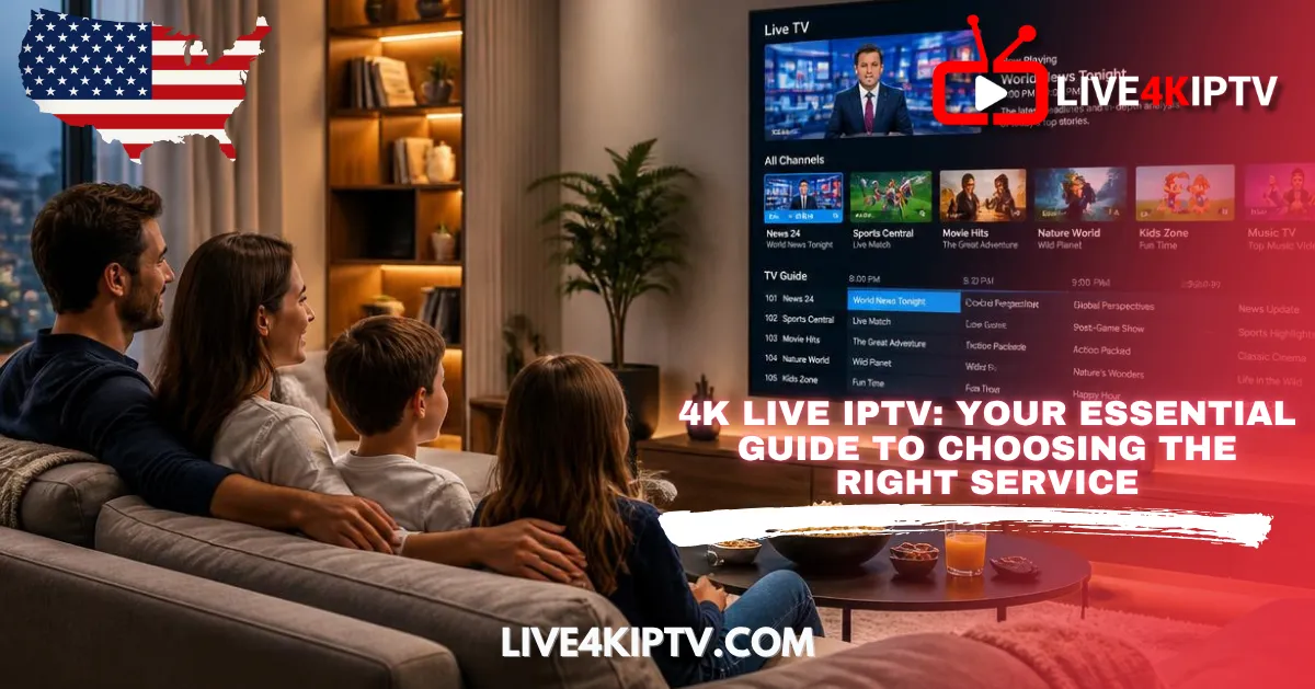 4K Live IPTV: Your Essential Guide to Choosing the Right Service