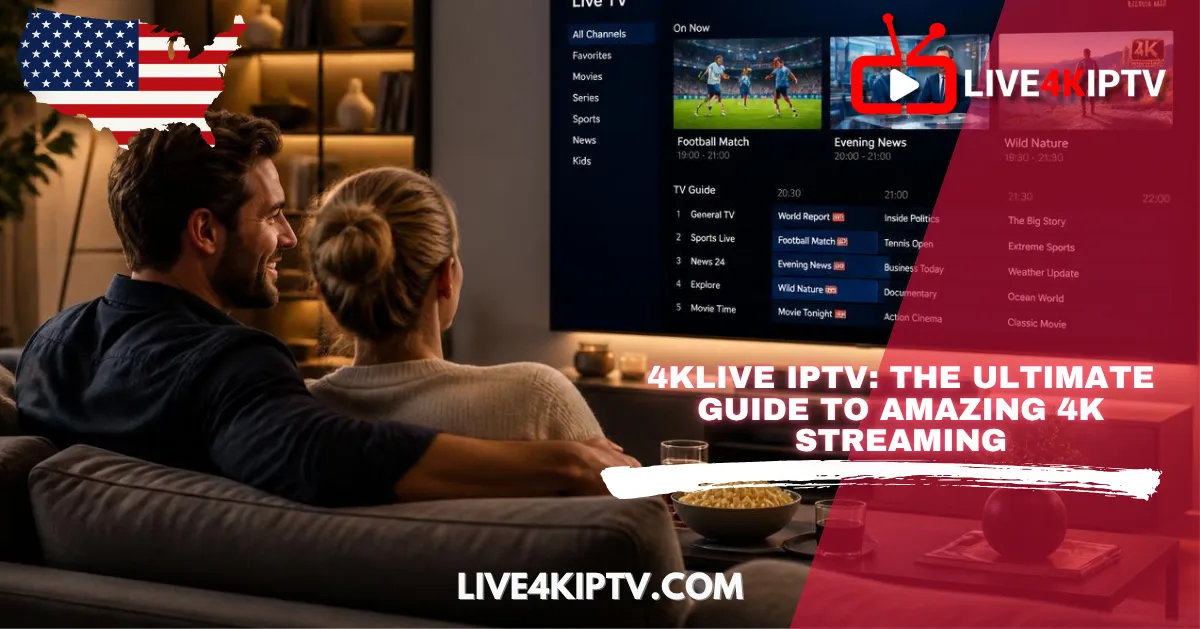 4Klive IPTV: The Ultimate Guide to Amazing 4K Streaming