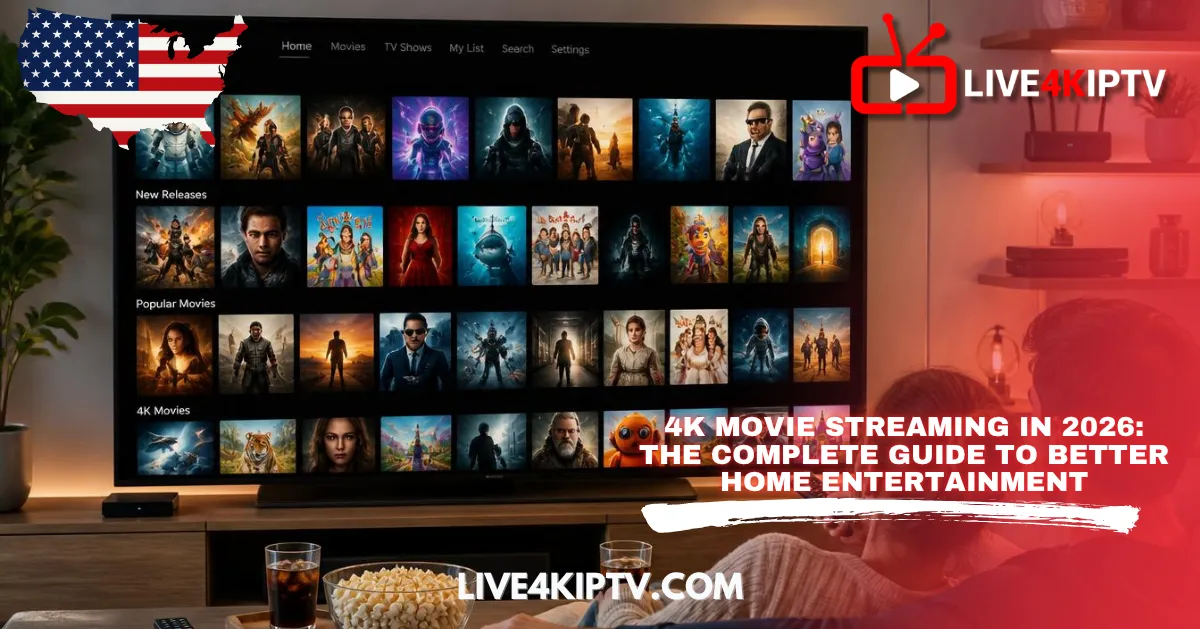 4K Movie Streaming in 2026: The Complete Guide to Better Home Entertainment