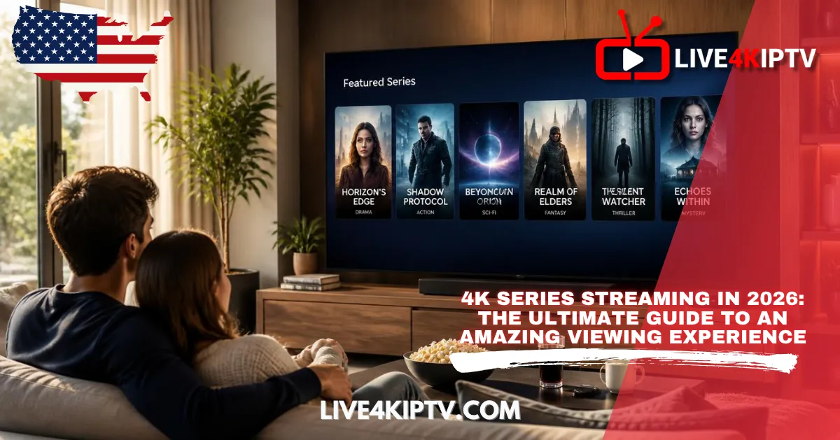 4K Series Streaming in 2026: The Ultimate Guide to an Amazing Viewing Experience
